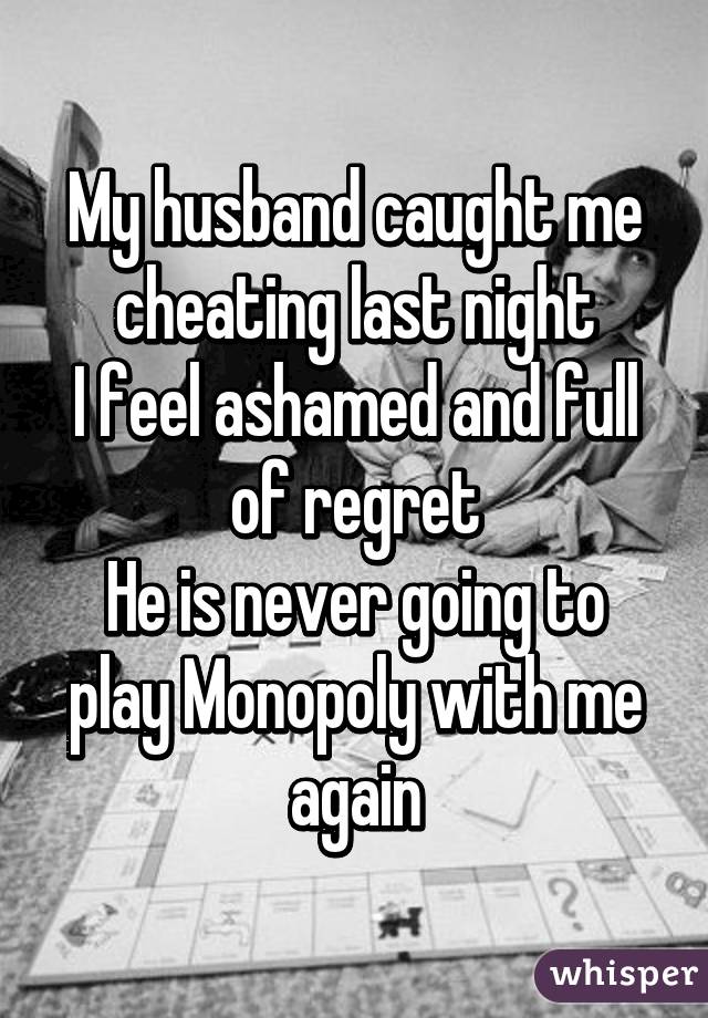 Affair wife regrets 5 things